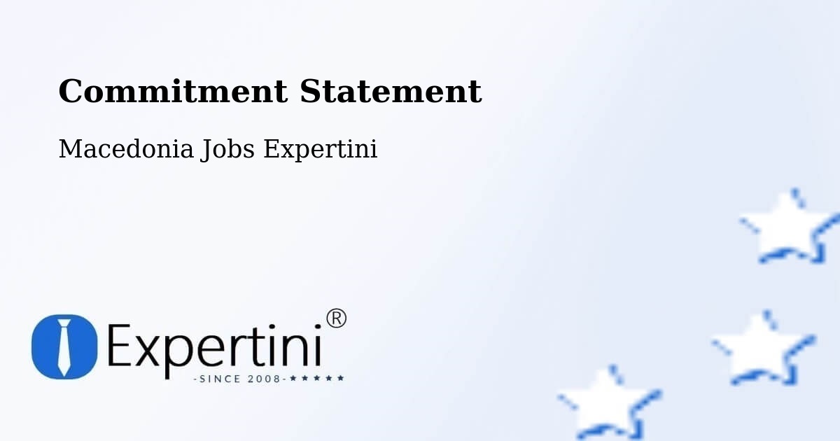 Corporate Commitment – Kriva Palanka - Macedonia Jobs Expertini
